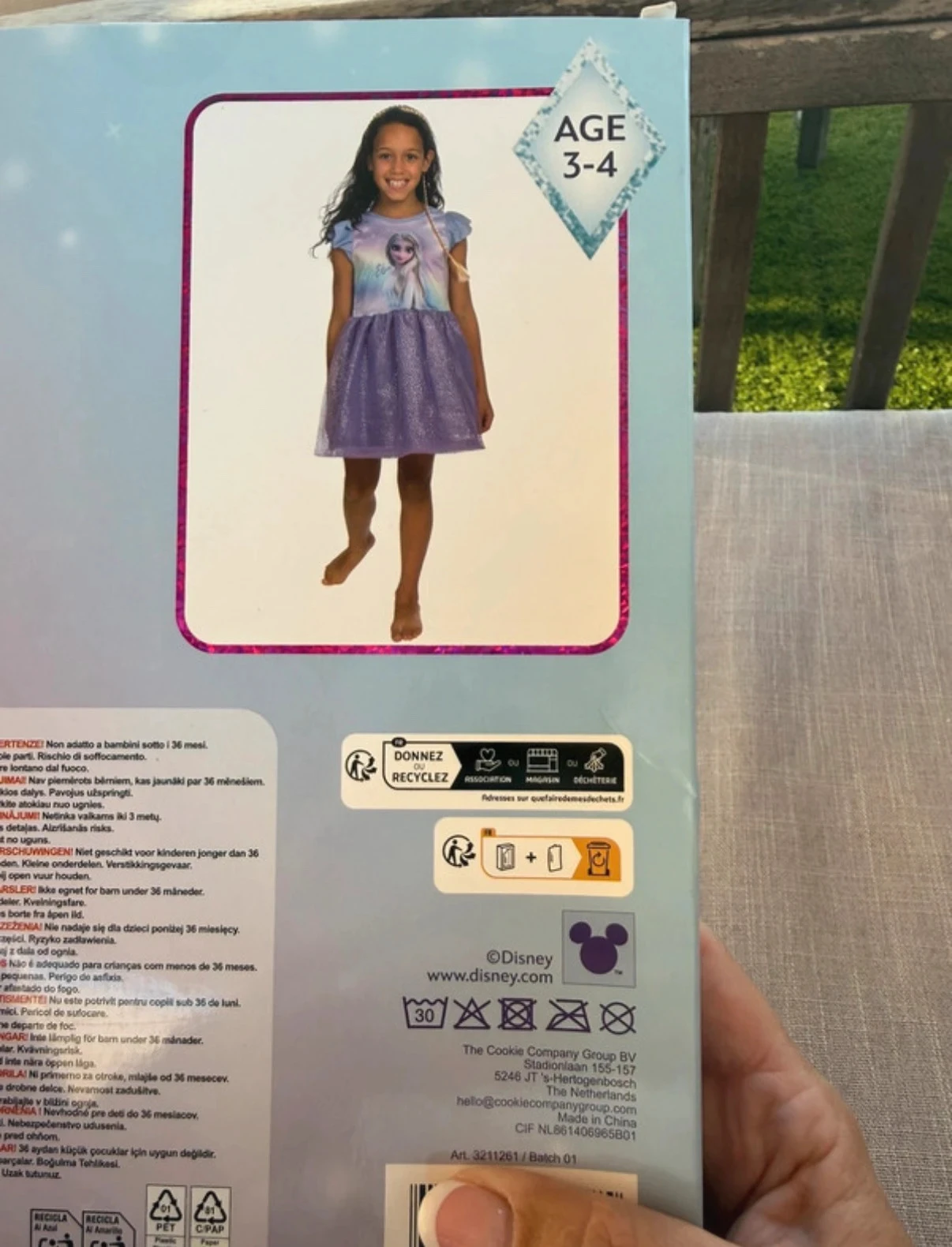 Frozen Elsa Costume – photo 3